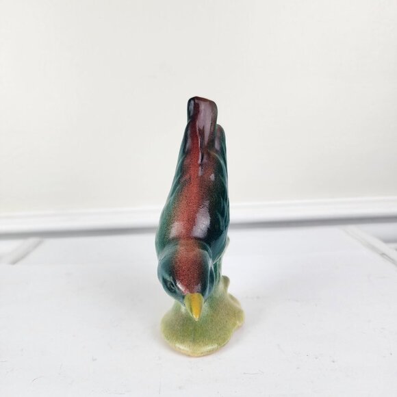 Bird on Branch Ceramic Figurine Vintage - Picture 2 of 7